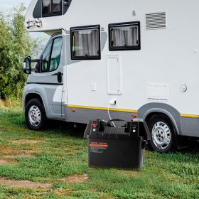 Battery Box Group 24/31 Smart Battery Box 12V/24V/36V For Trolling Motor (Option: Black)