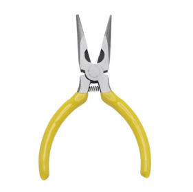 Gades 5-Inch Pointed Nose Pliers- Precision Tool For Delicate Tasks (Option: Yellow)