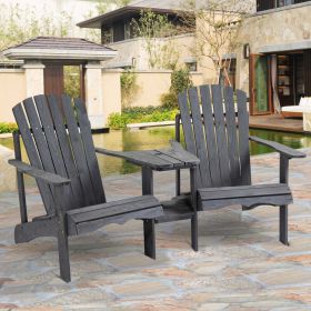 Fire Pit Seating (Option: Deep Grey-1020x630x300 mm)